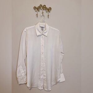 H&M White Button-Down Shirt